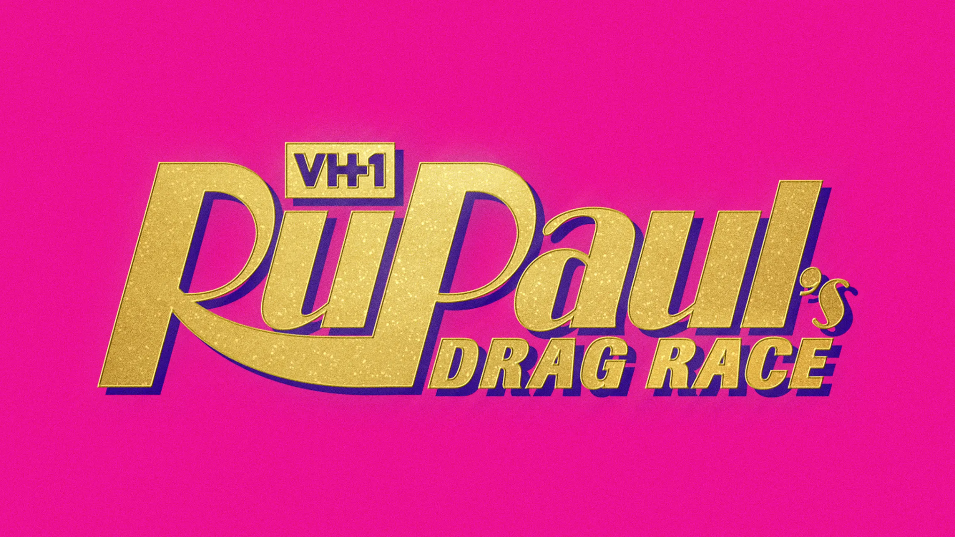 Logo del programa de televisión "Rupaul's Drag Race"